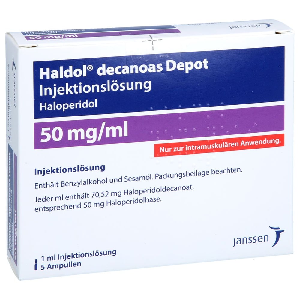Haldol Decanoas De 50mg/ml
