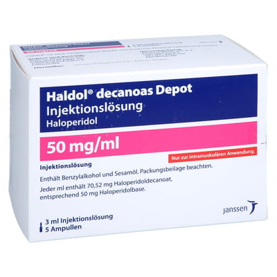 Haldol Decanoas De 50 mg/ml Produktbild 1