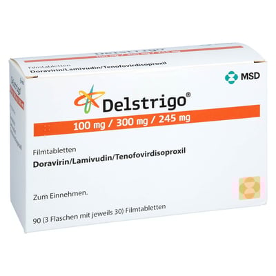 Delstrigo 100 mg/300 mg/245 mg Filmtabletten B