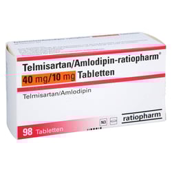 Telmisartan/Amlodipin-ratiopharm 40 mg/10 mg