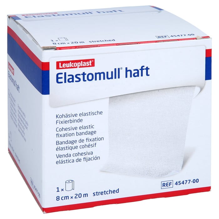 Elastomull haft 8 cmx20 m Fixierbinde