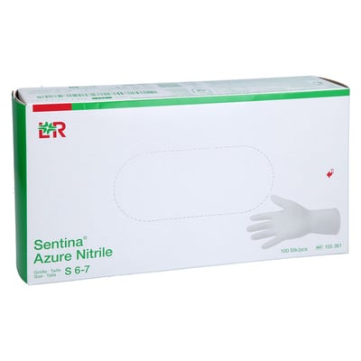 SENTINA Azure Nitrile Unt.Hands.unste.pf S 6-7 Produktbild 1