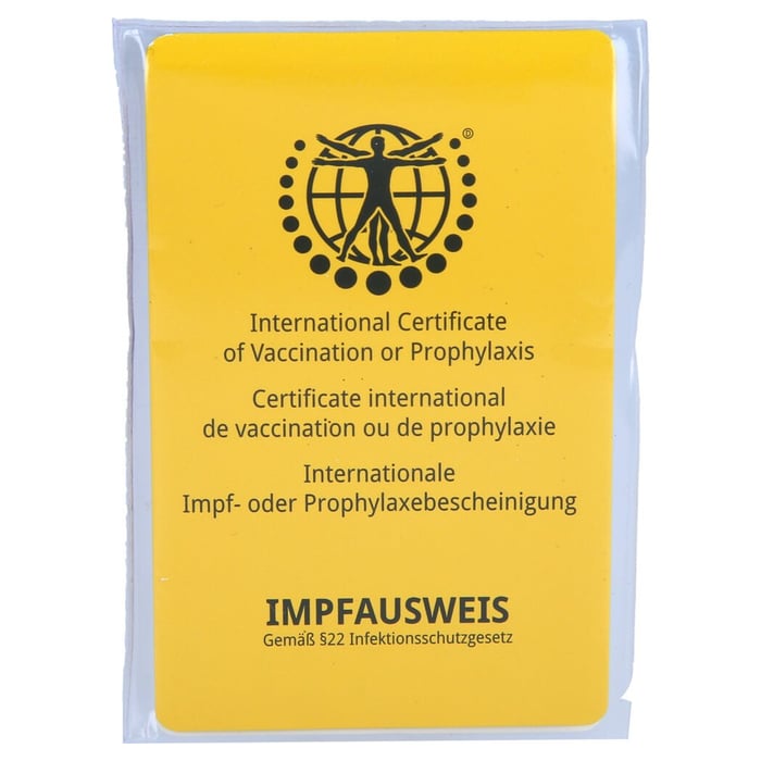 Impfausweis M Huelle