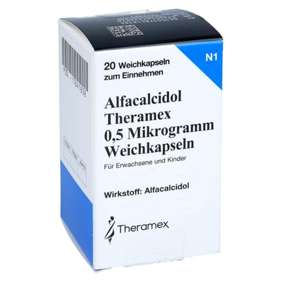 Alfacalcidol Theramex 0,5 Mikrogramm