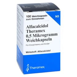 Alfacalcidol Theramex 0,5 Mikrogramm