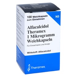 Alfacalcidol Theramex 1 Mikrogramm