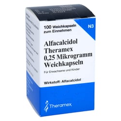 Alfacalcidol Theramex 0,25 Mikrogramm