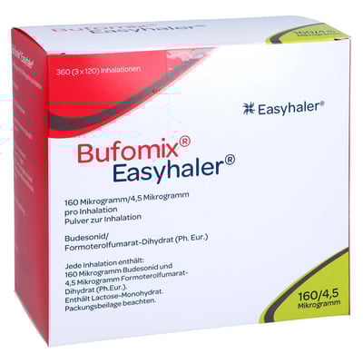 Bufomix Easyhaler 160/4,5 Mikrogramm/Dosis
