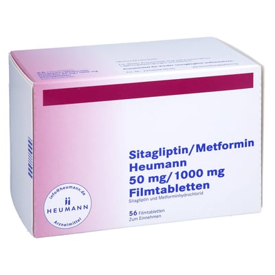 Sitagliptin/Metformin Heumann 50 mg/1000 mg