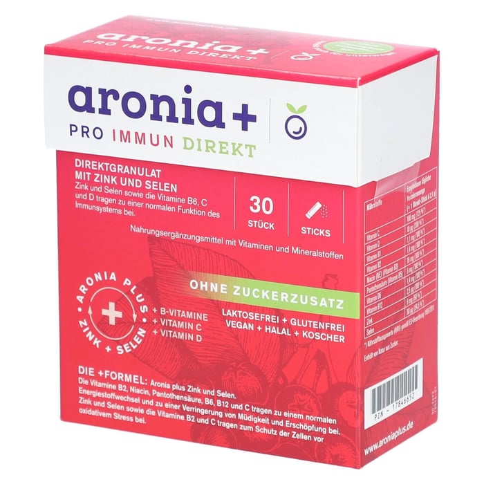 ARONIA+ PRO IMMUN direkt Granulat Sticks