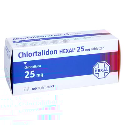 Chlortalidon HEXAL 25 mg