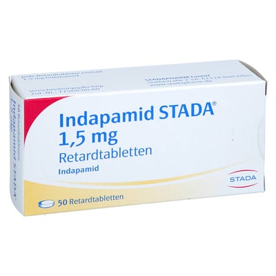 Indapamid STADA 1,5 mg Produktbild 1