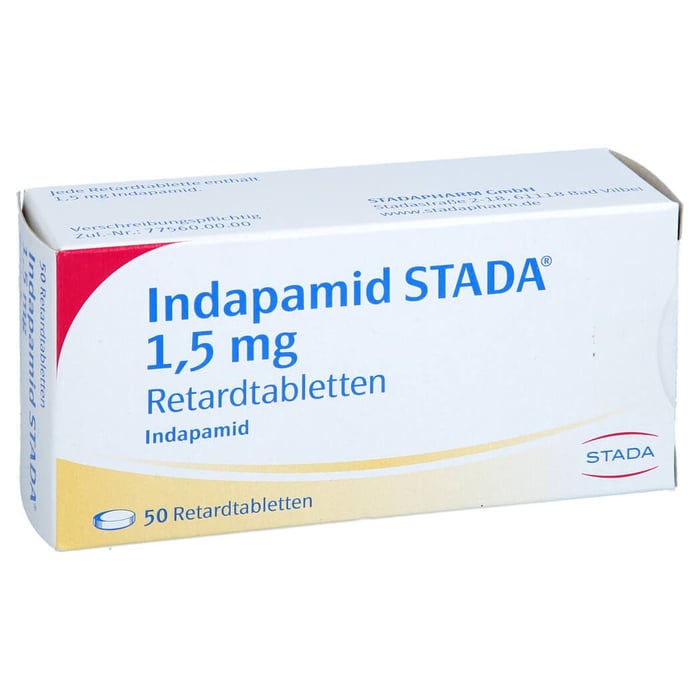 Indapamid STADA 1,5mg