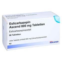 Eslicarbazepin Ascend 800 mg