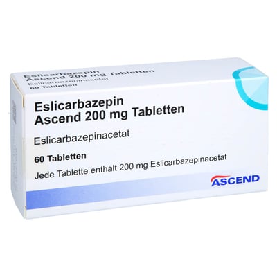 Eslicarbazepin Ascend 200 mg
