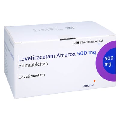 Levetiracetam Amarox 500 mg
