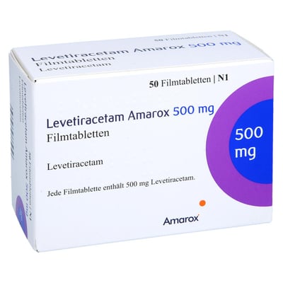 Levetiracetam Amarox 500 mg