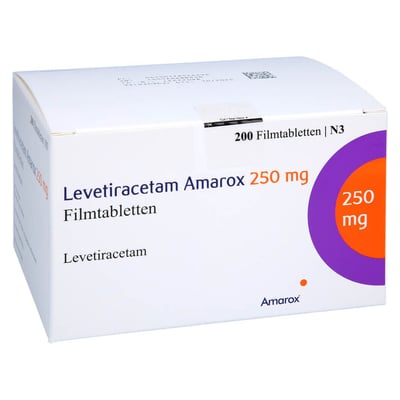 Levetiracetam Amarox 250 mg