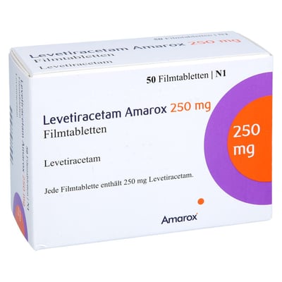 Levetiracetam Amarox 250 mg