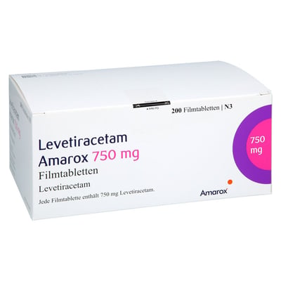 Levetiracetam Amarox 750 mg Produktbild 1