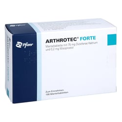 Arthrotec forte Manteltabletten