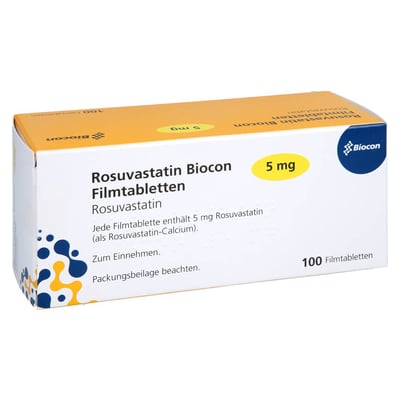 Rosuvastatin Biocon 5 mg