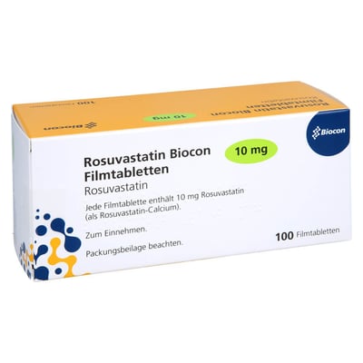 Rosuvastatin Biocon 10 mg