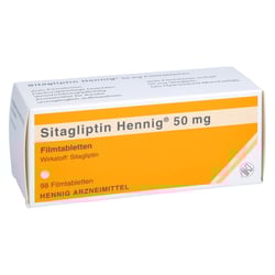 Sitagliptin Hennig 50 mg