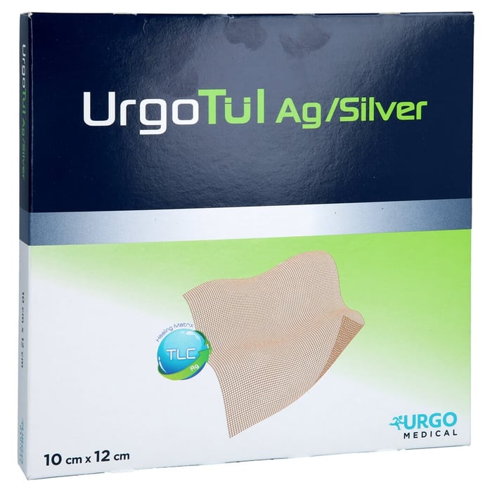 Urgotül Silver 10x12 cm Wundgaze