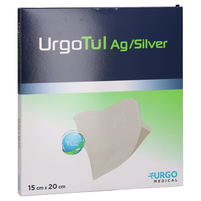 Urgotül Silver 15x20 cm Wundgaze