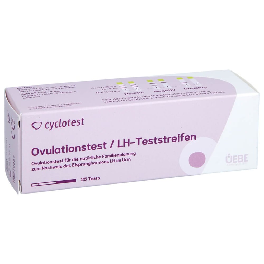 Cyclotest Ovulationstest LH-Teststreifen