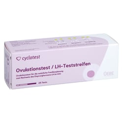 Cyclotest Ovulationstest LH-Teststreifen