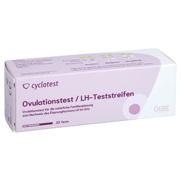Cyclotest Ovulationstest LH-Teststreifen