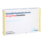Amoxicillin/Clavulansäure Devatis 875 mg/125 mg Produktbild 1