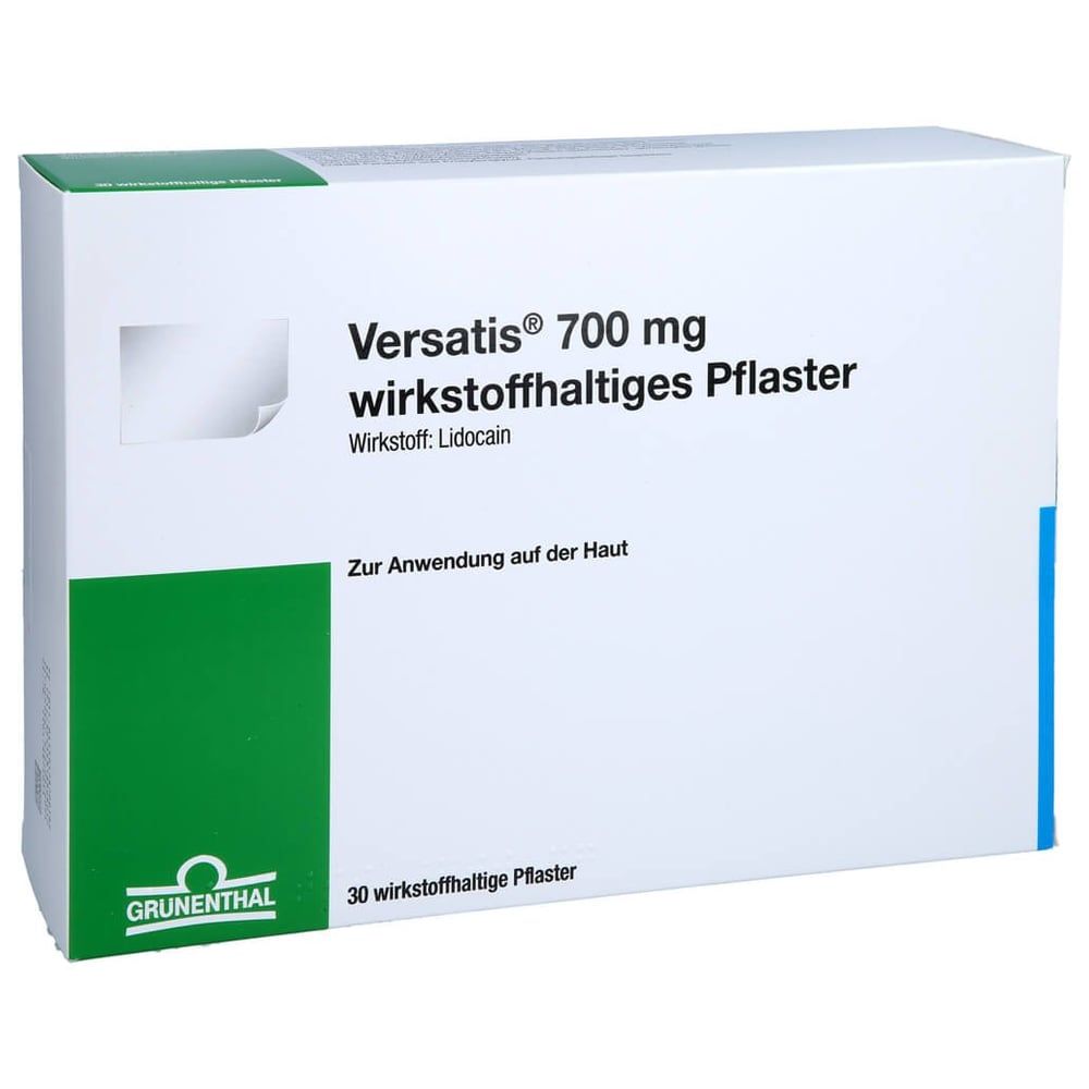 Versatis 700 mg wirkstoffhaltiges Pflaster