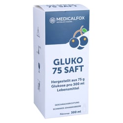Gluko 75 Saft schwarze Johannisbeere