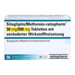 SITAGLIPTIN/Metformin-ratiopharm 50 mg/500 mg TVW Produktbild 2