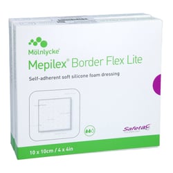 Mepilex Border Flex Lite Schaumverband 10x10 cm Kohlpharma