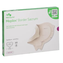 Mepilex Border Sacrum 16x20 cm