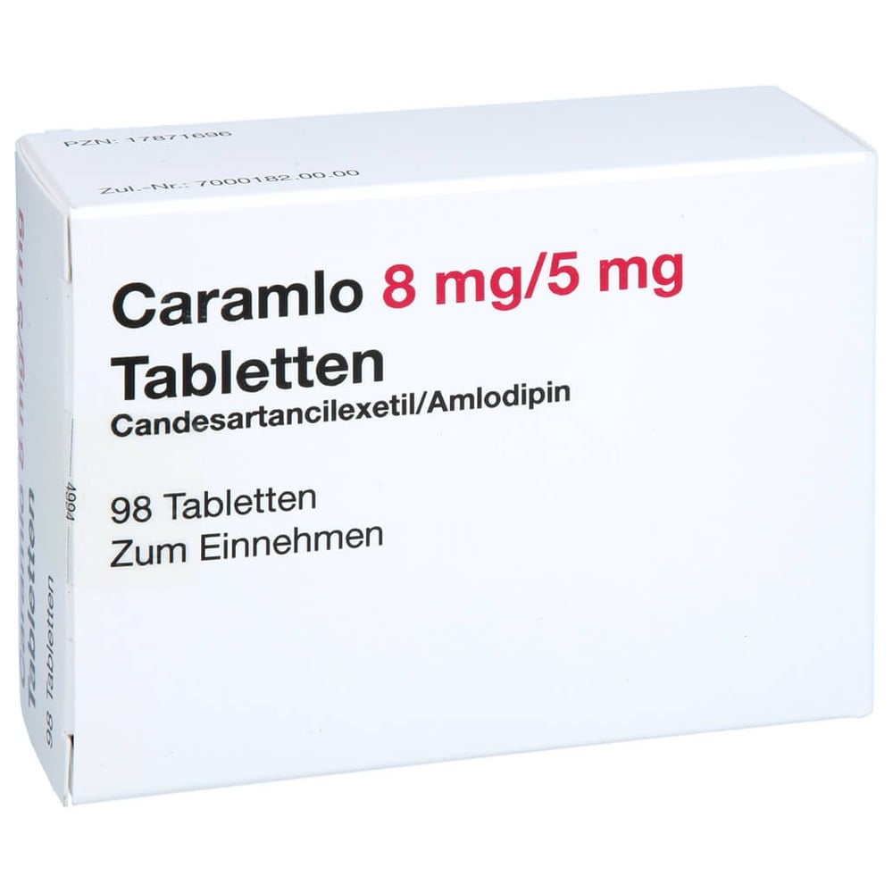Caramlo 8 mg/5 mg