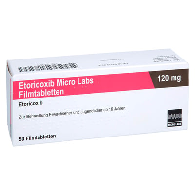 Etoricoxib Micro Labs 120 mg Produktbild 1
