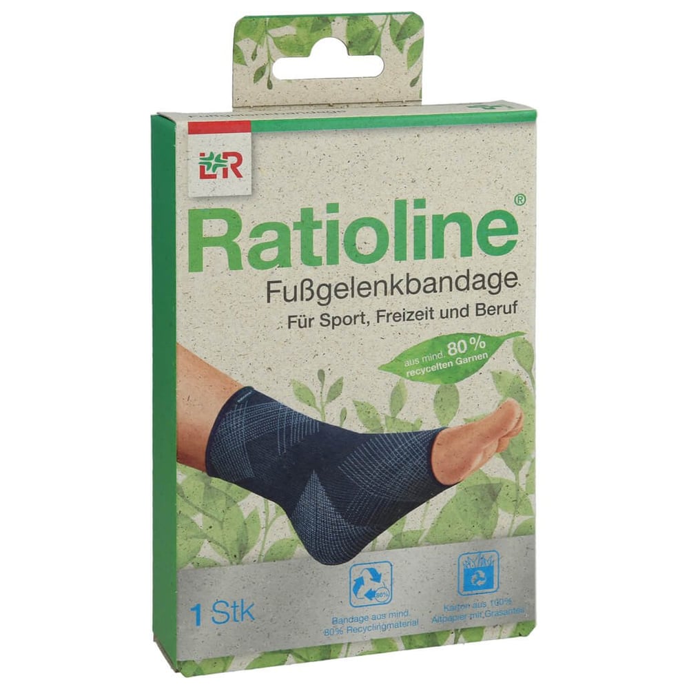 Ratioline Fußgelenkbandage Gr. M