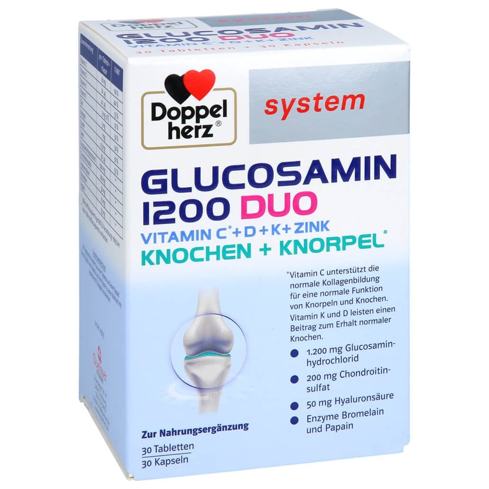 Doppelherz Glucosamin 1200 Duo system