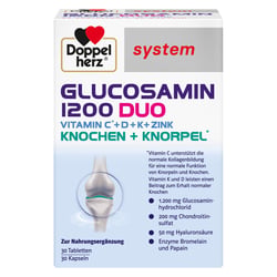 Doppelherz Glucosamin 1200 Duo system