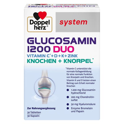 Doppelherz Glucosamin 1200 Duo system