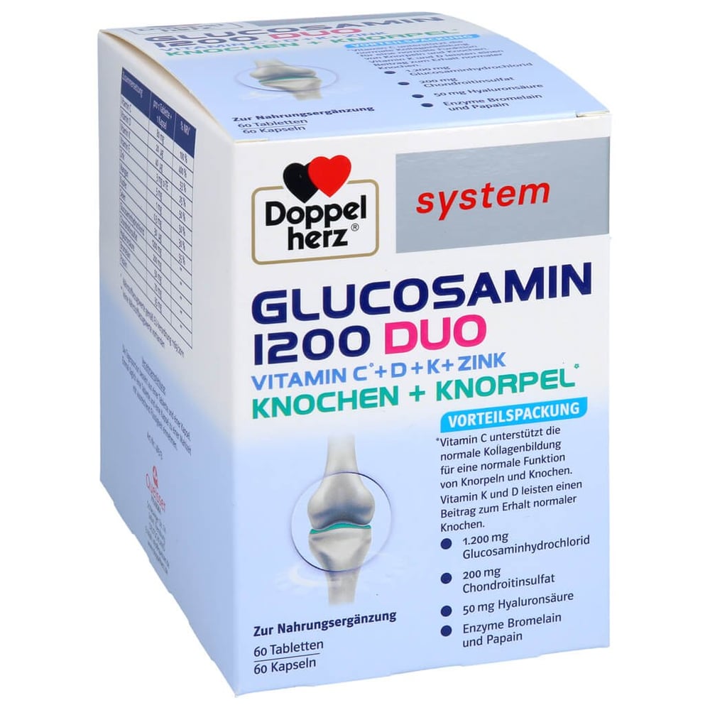 Doppelherz Glucosamin 1200 Duo system