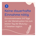 Kadezyklus bei starken Blutung während Menstruation 400 mg