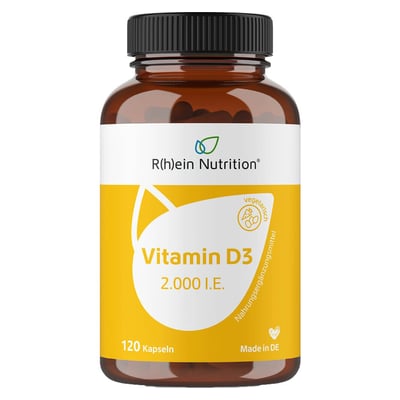Vitamin D3 2.000 I.E. Kapseln