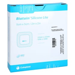 Biatain Silicone Lite Schaumverband 5x5 cm Eurimpharm