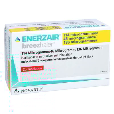 Enerzair Breezhaler 114ug/46ug/136ug Hkp.P.Inh.